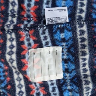 4年前位のデザイン。ユニクロのフリース。の画像