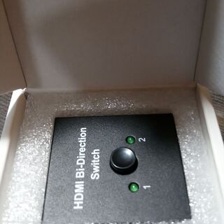 【美品】HDMI 切替器 1入力2出力/2入力1出力  【手動式】