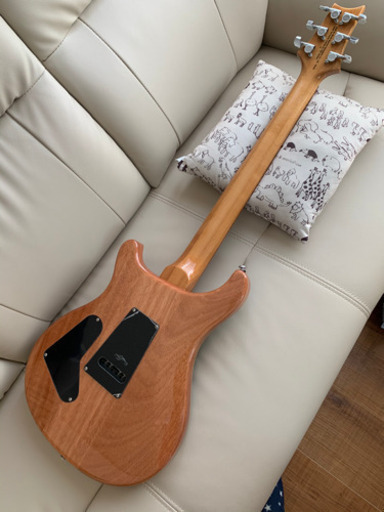 PRS SE Custom 24 Roasted Maple Trampas Green  ロックペグ付