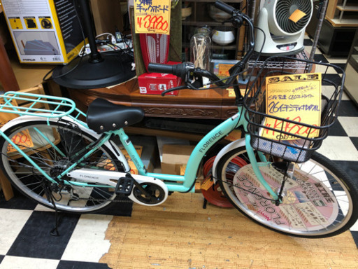 展示品！試乗のみ美品！26インチシティサイクル