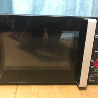 【0円：取りに来ていただける方限定】電子レンジ　ハイアール