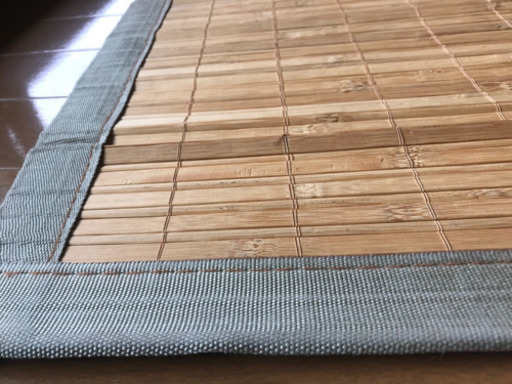 価格相談可能★ラグ　和風夏用センターラグ　バンブー(竹)素材★　春から秋に最適　185cm×240cm
