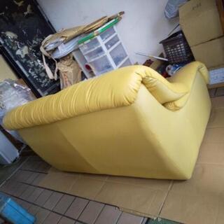 2人掛けソファ譲ります。美品の画像