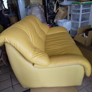 2人掛けソファ譲ります。美品の画像