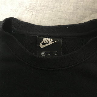 ナイキ　スウェット　黒　Mサイズの画像