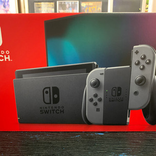 新品 新型 ニンテンドースイッチ グレー 保護フィルム付き 2020/09/06