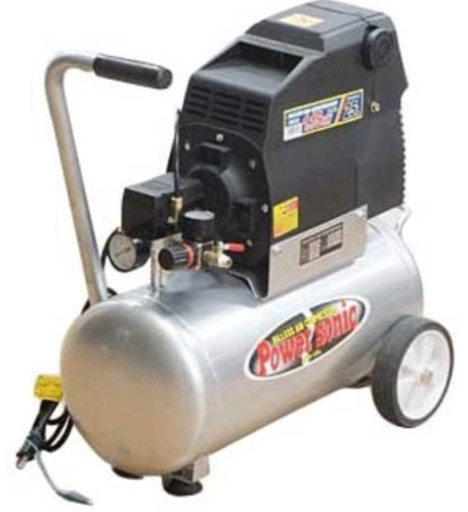 値下げ★新品★エアーコンプレッサー★オイルレス★25ℓ★