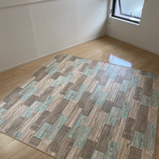 180cm クッションマット　カーペット　半年使用の画像