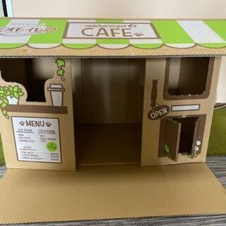 中古　猫グッズ色々　爪とぎ　マット　食器　フリース　おもちゃ　首輪　等の画像