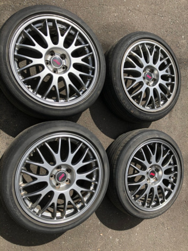 STI純正　BBS鍛造ホイール　RG386