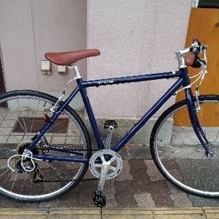 あさひ製WEEKEND アルミ 700C シマノ7速 460mm BLUEクロス 美品