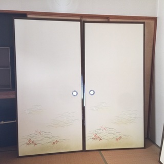 ふすま　キレイ　さしあげます