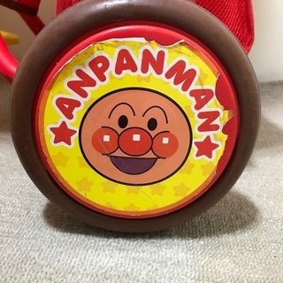 値下げしました⭐︎アンパンマンデラックス三輪車の画像