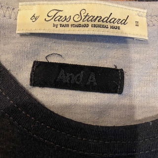 And aのロングティーシャツの画像