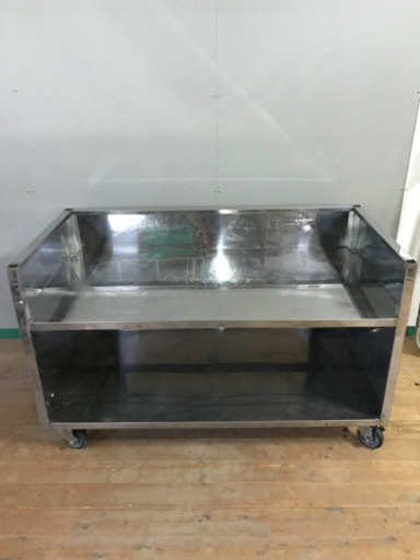 露店屋台移動式、たこ焼き器付台