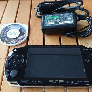 受付終了★CFW済 PSP-1000 モンハン2 アダプター付