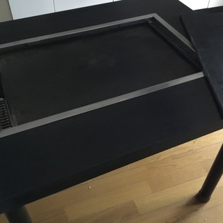 お好み焼き鉄板テーブル:LPガス：中古:取引中です