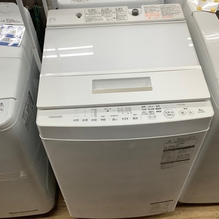 TOSHIBAの大型洗濯機です！！