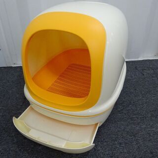 🍎未使用？花王 ニャンとも清潔トイレセット ドームタイプ マット・シート・紙砂付きの画像