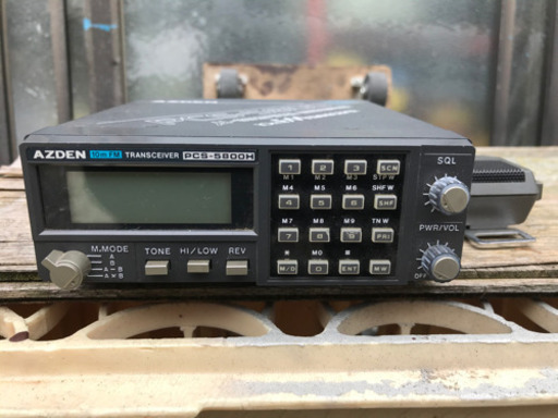 無線機AZDEN!pcs5800
