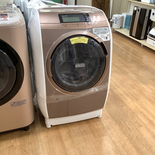 【取りに来れる方限定】HITACHIのドラム式洗濯乾燥機売ります！