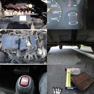 ★SOLD OUT★格安７万円でおつり車検令和３年５月まで早い者勝ち★Ｈ４サンバートラック切り替え４ＷＤ★乗って帰れます★の画像