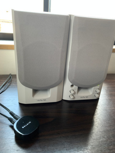 オンキョー　スピーカー　GX-70HD\u0026 BELKIN bluetooth ミュージックレシーバー