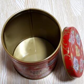 アナスイ缶ケース2個セット★バラ柄花柄★小物入れ★収納ケース★化粧品やコットン入れにも♪の画像