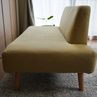 unico ソファ SULA ベンチバックレストR(ライトグリーン)