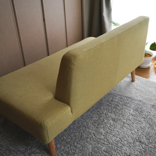 unicoスーラSULA ベンチバックレスト ダイニングベンチ ライトグリーン unico ソファ SULA ベンチバックレストR(ライトグリーン)