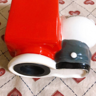 ハローキティ貯金箱　陶器貯金箱の画像