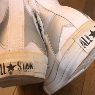 色に難あり⭐︎コンバース/ハイカット/サイドジッパーの画像