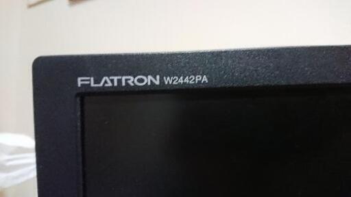 (値下げ)Flatron w2442pa 液晶モニター