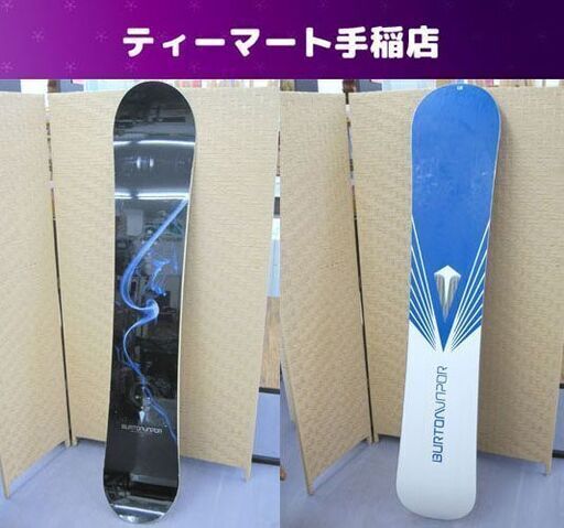 バートン vapor スノーボード 板 157cm キャンバー/ディレクショナル 2006年 burton スノボ 冬