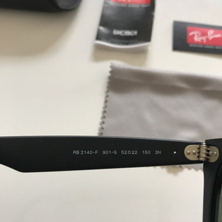 レイバン　RB2140F ウェイファラー　美品　本物の画像