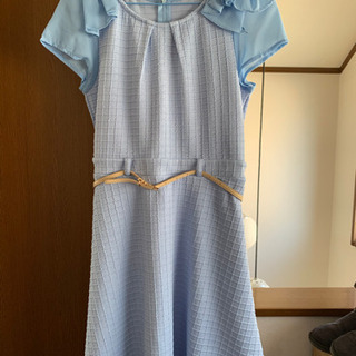 ベルト付きワンピース　ミッシュマッシュ