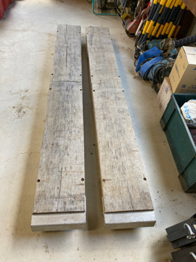 アルミブリッジ（ユニック　ダンプ用）再出品です