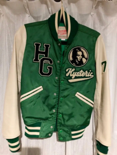 ヒステリックグラマー革スタジャン