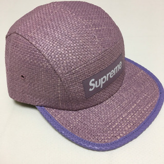 【希少】supreme raffia camp cap シュプリーム　キャップの画像