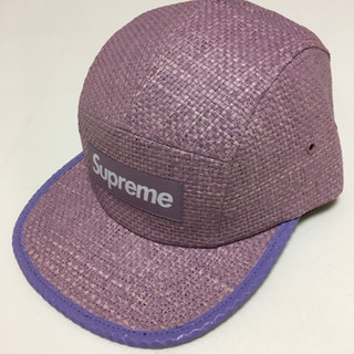 【希少】supreme raffia camp cap シュプリーム　キャップの画像