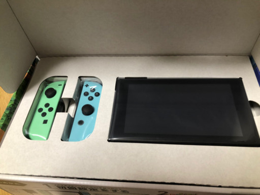 9/8火曜AM迄　交渉あり　新品　Switch本体　どうぶつのもりセット