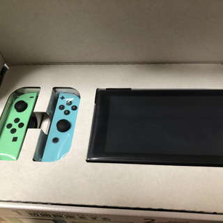 9/8火曜AM迄 交渉あり 新品 Switch本体 どうぶつのもりセット