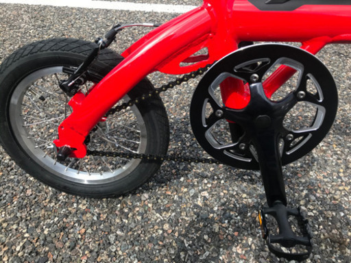 ログ　アウトランク　小径車　折畳自転車　14インチ　カスタム　美品