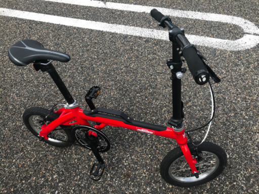 ログ　アウトランク　小径車　折畳自転車　14インチ　カスタム　美品