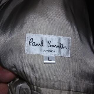 ポールスミス　チェスターコート　黒　ウール100％の画像
