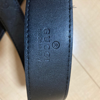 GUCCIのレザーベルト（交渉可）の画像