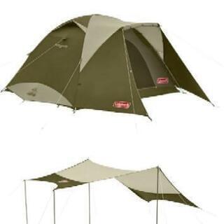 【最終値下げ】【新品未使用】コールマン正規店購入(Coleman) タフワイドドーム IV 300 ヘキサタープ　セット オリーブ/サンド