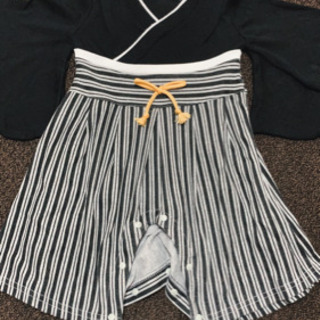 ベビー　袴風カバーオール男の子サイズ70