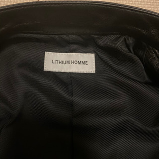 LITHIUM HOMMEのレザージャケットの画像
