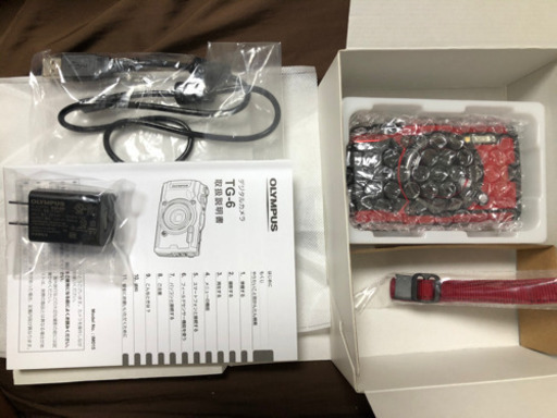 OLYMPUS TG-6 新品 未使用品　RED 赤